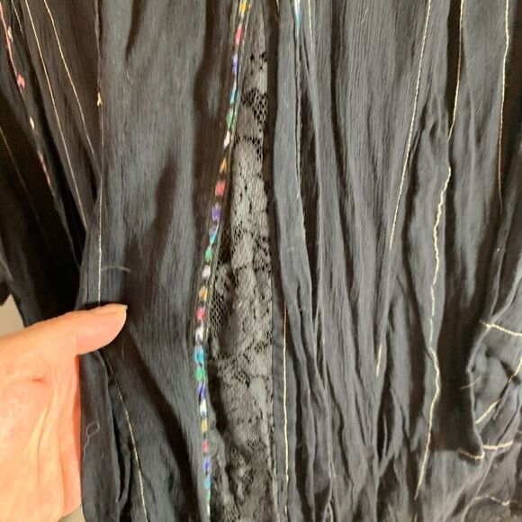 Free People FP One Black Panel Inset Dress… - Picture 4 of 5